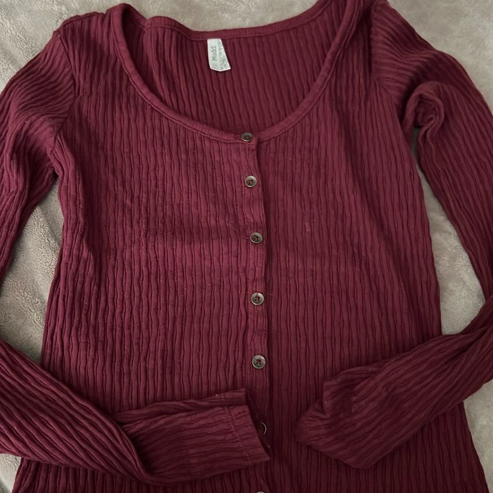 Burgundy color